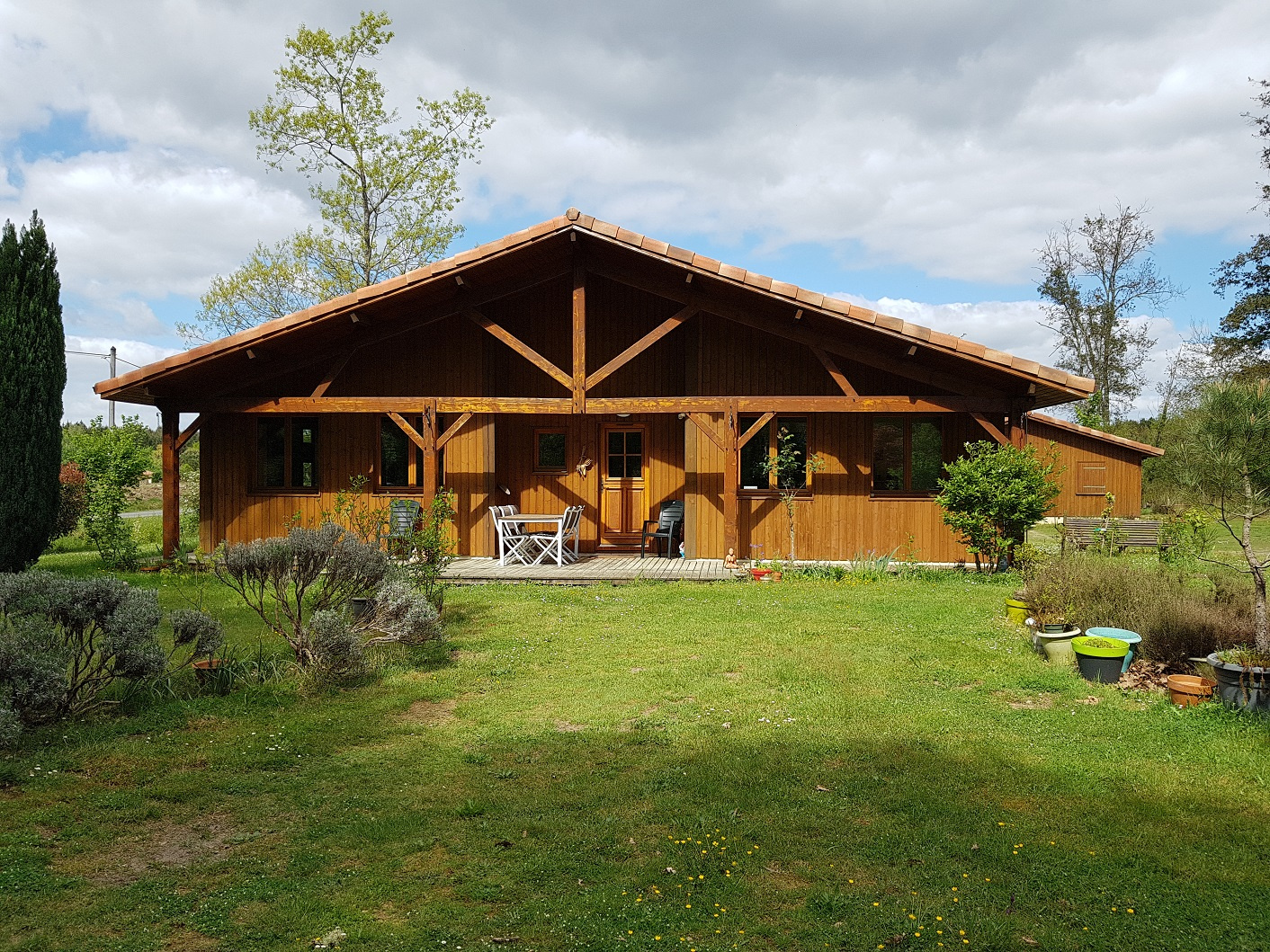 vente maison ossature bois - vente maison en bois